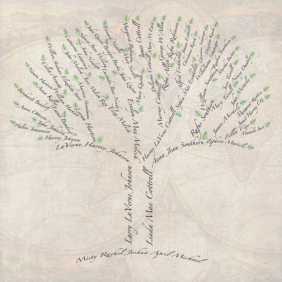 Family Tree Photoshop Template